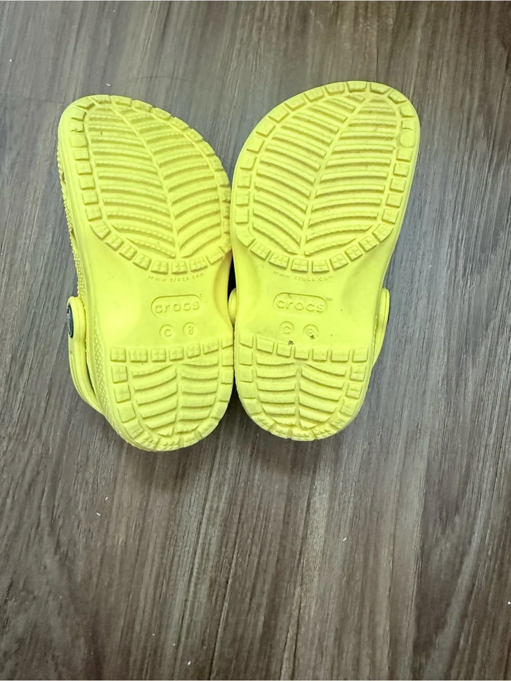 Crocs Yellow Toddler Size 8C